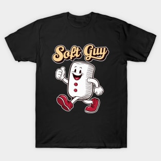Soft Guy Era - Marshmallow Man - Retro Vintage T-Shirt